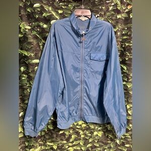 Vintage 70s Campus All Sports Windbreaker Jacket Blue Mens Large